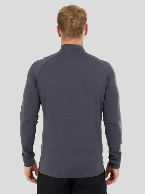 Fundango Temuka Merino Halfzip férfi aláöltöző felső szürke színben 3
