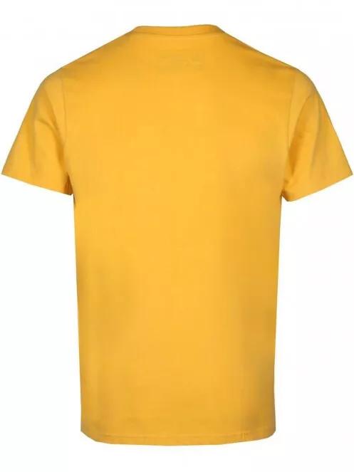 Fundango Basic T Logo-2 T-shirt férfi rövid ujjú póló sárga színben 7