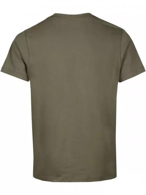 Fundango Basic T Logo-4 T-shirt férfi rövid ujjú póló oliva színben 6