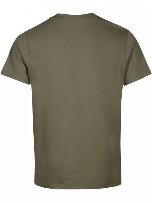 Fundango Basic T Logo-4 T-shirt férfi rövid ujjú póló oliva színben 7