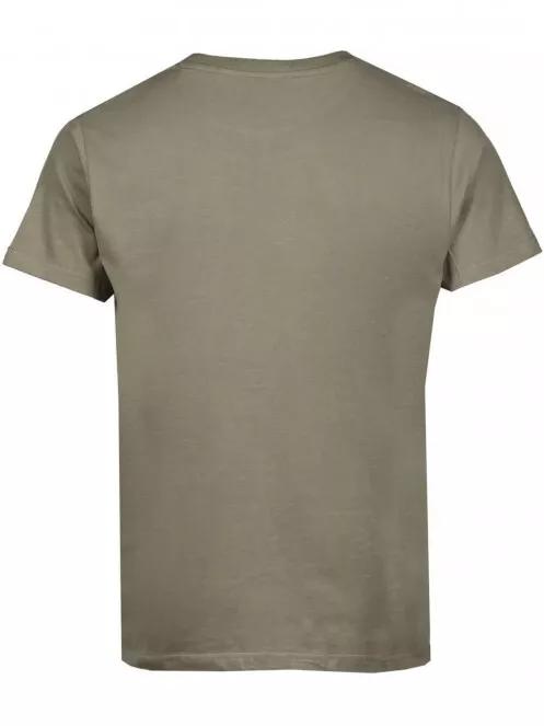 Basic T Logo 5 T shirt f rfi r vid ujj p l oliva