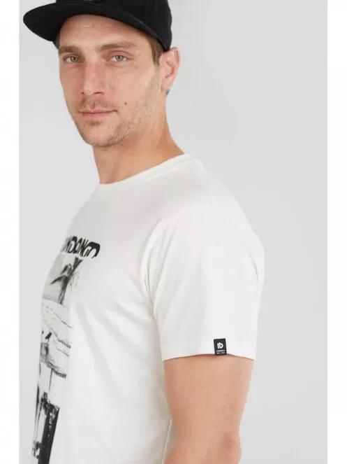 Fundango Basic T Logo-6 T-shirt férfi rövid ujjú póló fehér színben 4