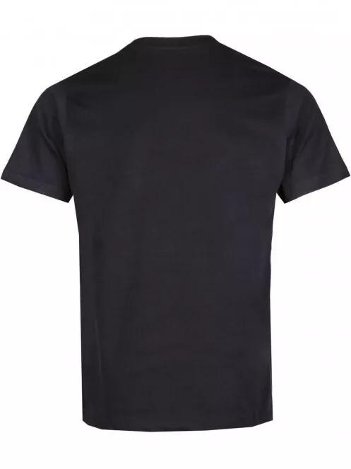 Fundango Basic T Logo-8 T-shirt férfi rövid ujjú póló fekete színben 8