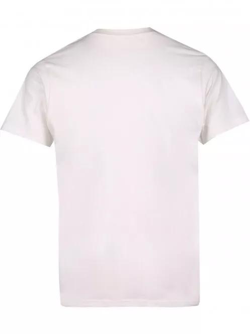 Fundango Basic T Logo-9 T-shirt férfi rövid ujjú póló fehér színben 3