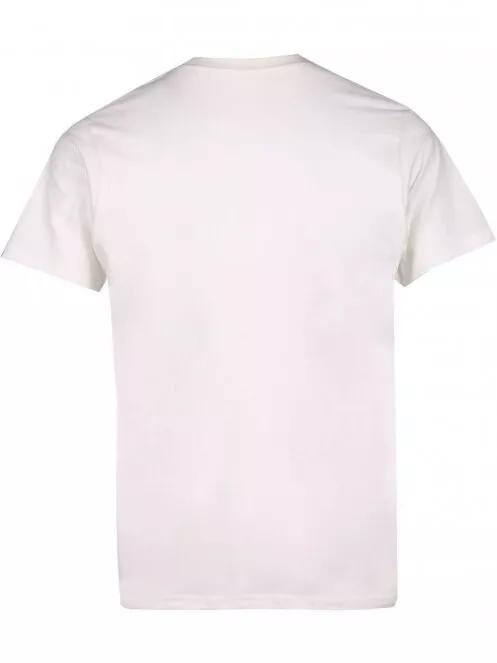 Fundango Basic T Logo-9 T-shirt férfi rövid ujjú póló fehér színben 5