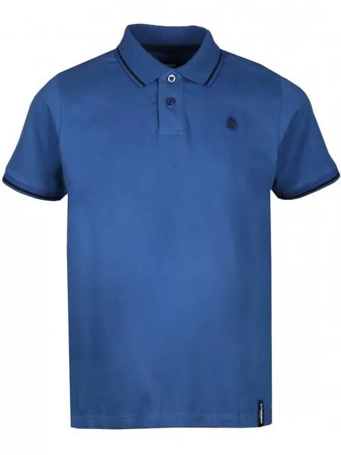 Fundango Incognito Poloshirt férfi galléros póló kék színben 6