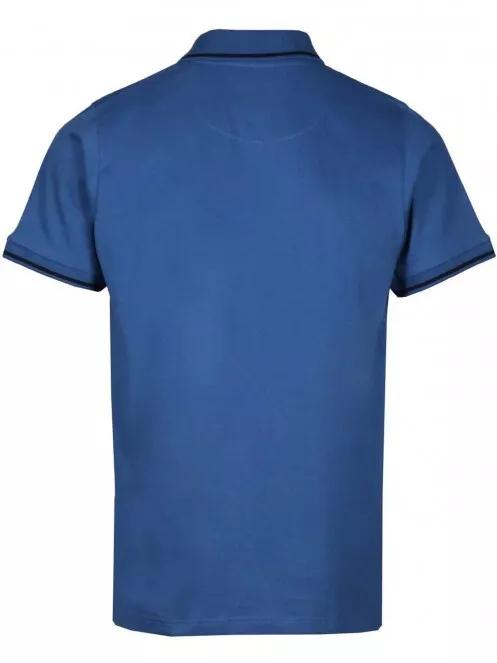 Fundango Incognito Poloshirt férfi galléros póló kék színben 7