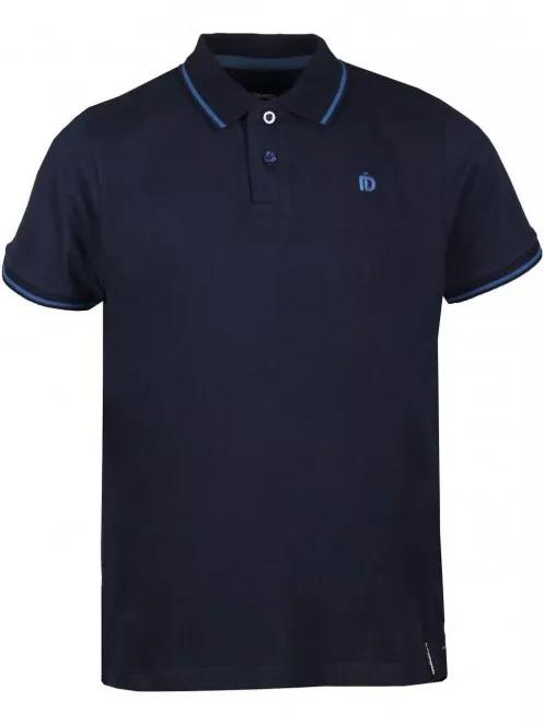 Fundango Incognito Poloshirt férfi galléros póló sötétkék színben 6
