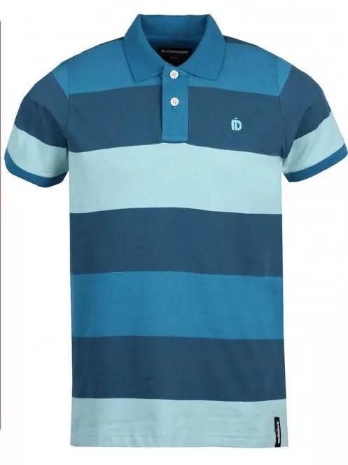 Fundango Dale Poloshirt férfi galléros póló kék színben 6