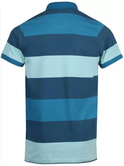 Fundango Dale Poloshirt férfi galléros póló kék színben 7