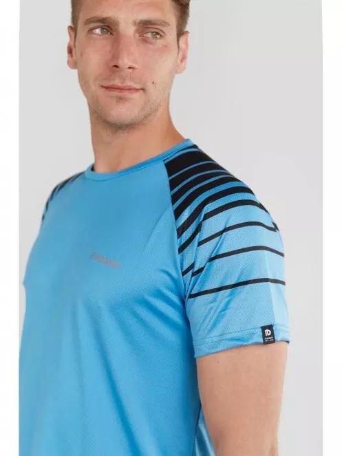 Fundango Tech T Technical Tshirt férfi rövid ujjú sport póló kék színben 4