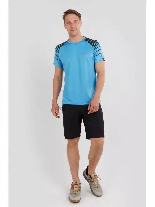 Fundango Tech T Technical Tshirt férfi rövid ujjú sport póló kék színben 5