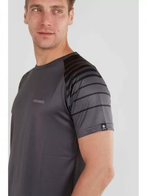 Fundango Tech T Technical Tshirt férfi rövid ujjú sport póló szürke színben 4