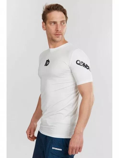 Fundango Manado Rashguard férfi rövid ujjú lycra fehér színben 2