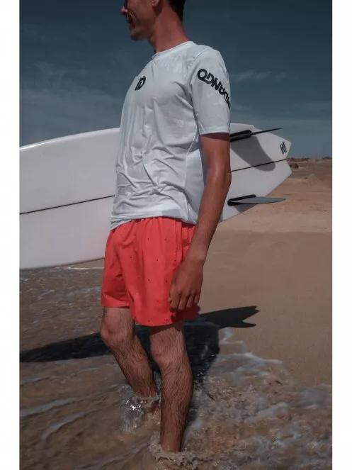 Fundango Manado Rashguard férfi rövid ujjú lycra fehér színben 6