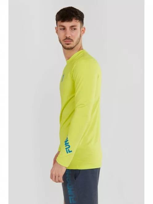 Fundango Manado Long Rashguard férfi hosszú ujjú lycra zöld színben 3