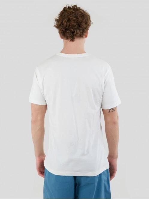 Fundango Basic - T Logo-10 T-shirt férfi rövid ujjú póló fehér színben 3