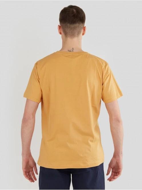 Fundango Talmer T-shirt férfi rövid ujjú póló sárga színben 3