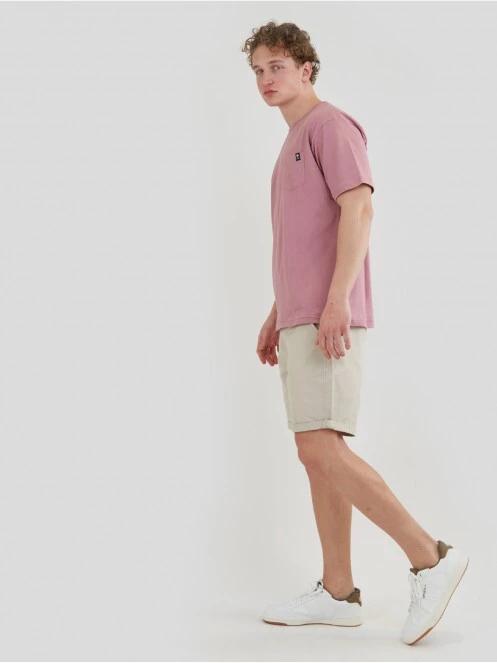 Fundango Talmer Pocket T-shirt férfi rövid ujjú póló piros színben 4