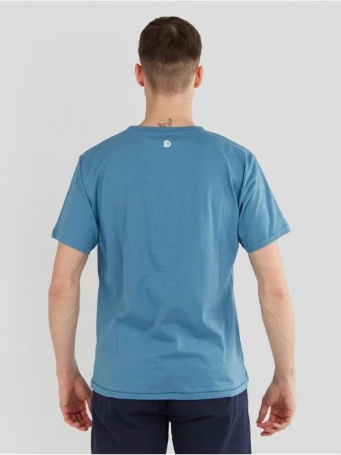 Fundango Talmer Pocket T-shirt férfi rövid ujjú póló kék színben 3
