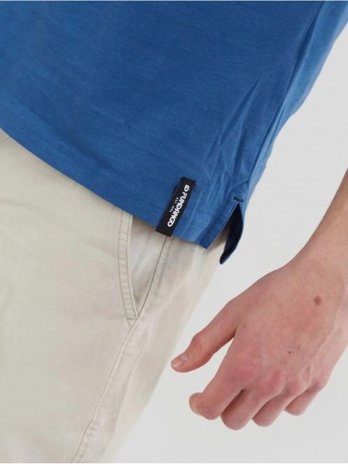 Fundango Incognito Mono Poloshirt férfi galléros póló sötétkék színben 6