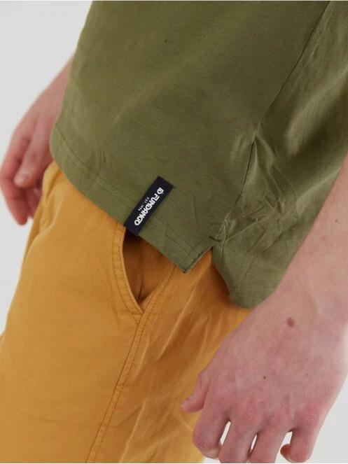 Fundango Incognito Mono Poloshirt férfi galléros póló oliva színben 6