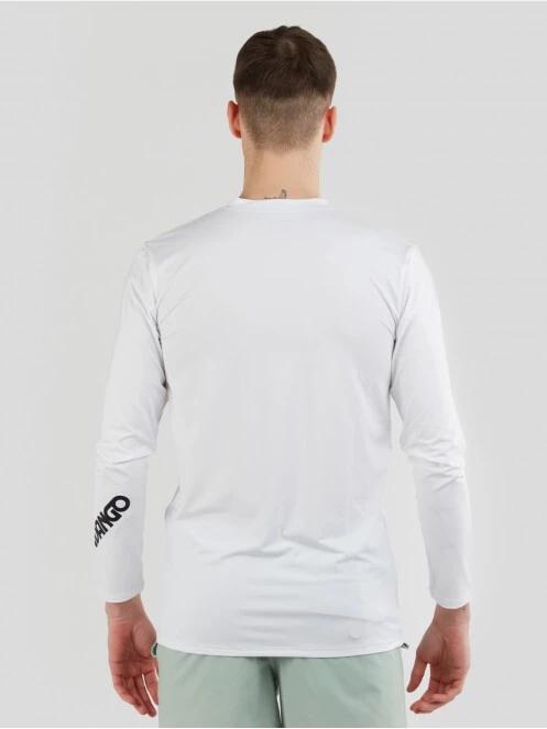 Fundango Manado Long Rashguard férfi hosszú ujjú lycra fehér színben 3