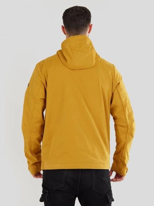 Fundango Managa jacket férfi átmeneti kabát sárga színben 3