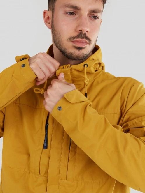 Fundango Managa jacket férfi átmeneti kabát sárga színben 5