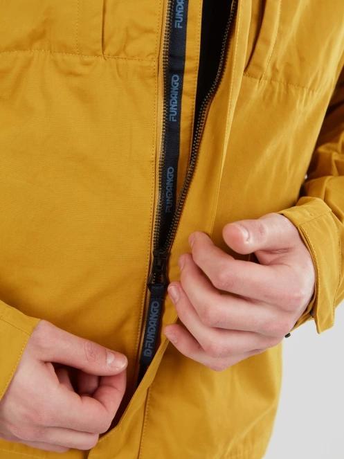 Fundango Managa jacket férfi átmeneti kabát sárga színben 8