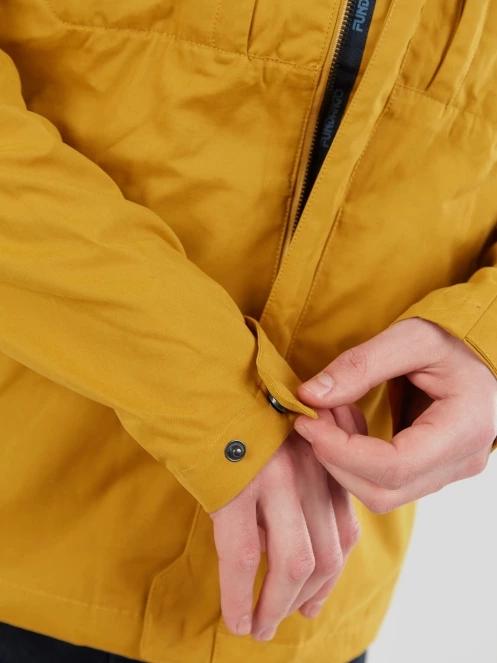 Fundango Managa jacket férfi átmeneti kabát sárga színben 9