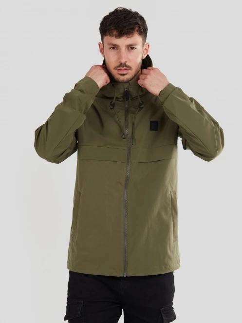 Fundango Clayton Casual Jacket férfi átmeneti kabát zöld színben 2