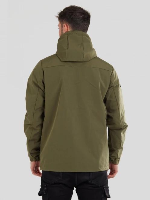 Fundango Clayton Casual Jacket férfi átmeneti kabát zöld színben 3