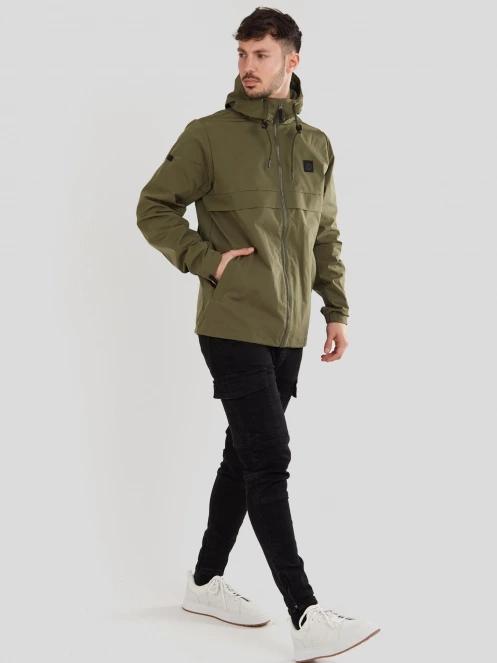Fundango Clayton Casual Jacket férfi átmeneti kabát zöld színben 4