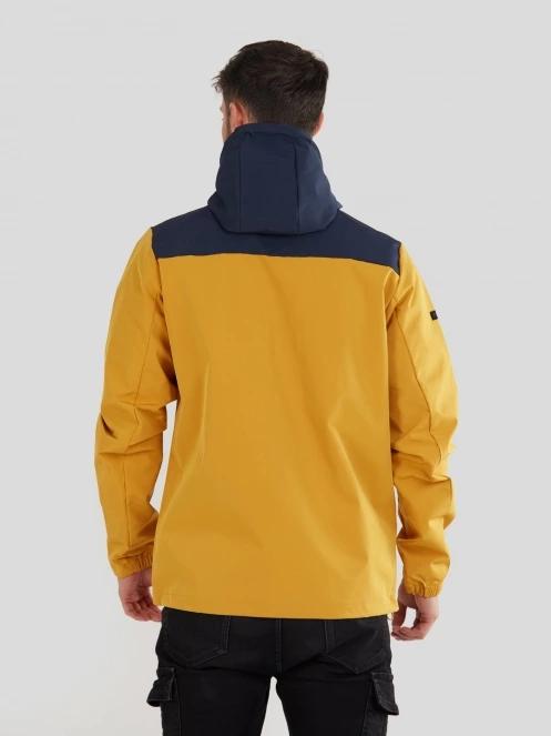 Fundango Clayton Casual Jacket férfi átmeneti kabát sárga színben 3