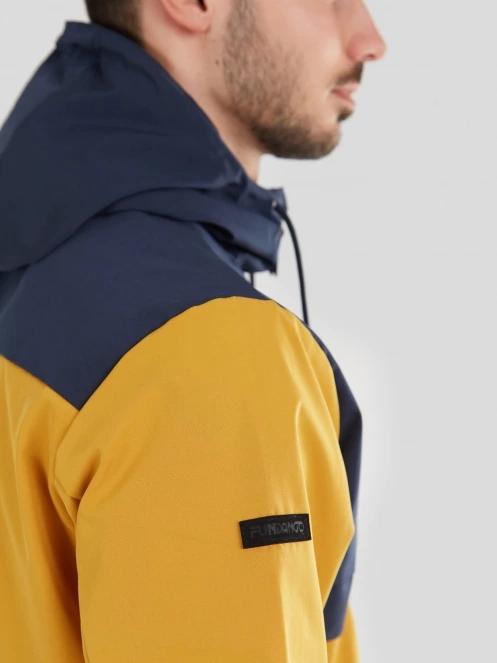 Fundango Clayton Casual Jacket férfi átmeneti kabát sárga színben 6