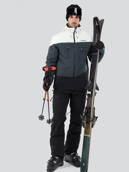 Fundango Privet Allmountain Jacket férfi síkabát szürke színben 4