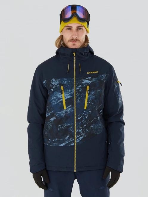Fundango Privet Allmountain Jacket férfi síkabát sötétkék színben 2