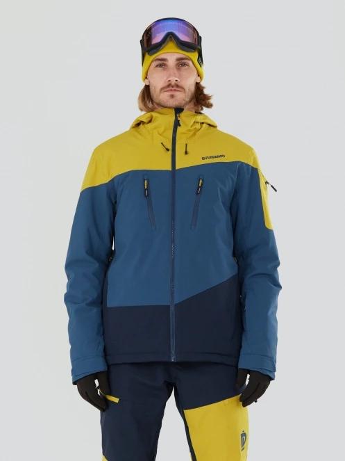 Fundango Privet Allmountain Jacket férfi síkabát sárga színben 2