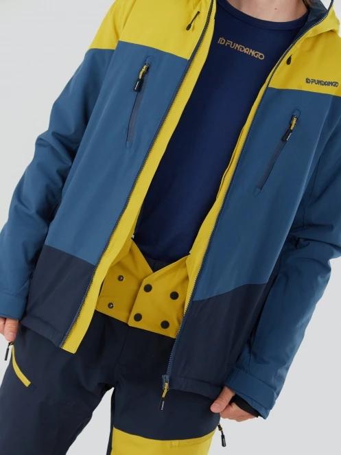 Fundango Privet Allmountain Jacket férfi síkabát sárga színben 9
