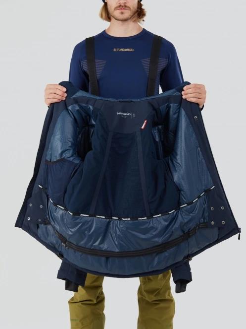 Fundango Privet Allmountain Jacket férfi síkabát sötétkék színben 5