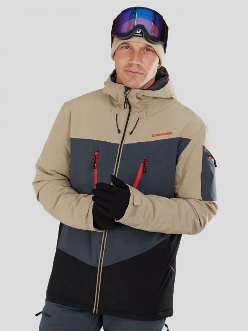 Fundango Privet Allmountain Jacket férfi síkabát homok színben 2