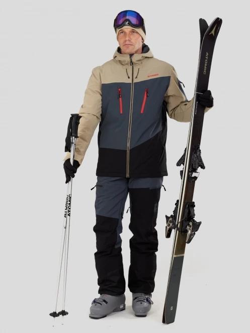 Fundango Privet Allmountain Jacket férfi síkabát homok színben 4