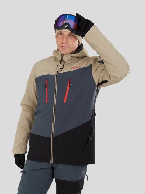Fundango Privet Allmountain Jacket férfi síkabát homok színben 7