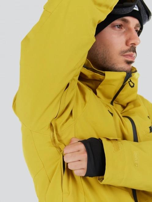 Fundango Telluride Ski Jacket férfi síkabát sárga színben 8