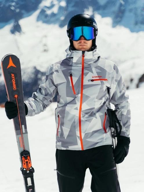 Fundango Telluride Ski Jacket férfi síkabát szürke színben 13