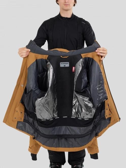Fundango Telluride Ski Jacket férfi síkabát barna színben 5