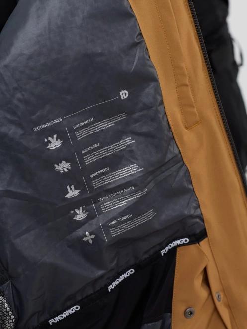 Fundango Telluride Ski Jacket férfi síkabát barna színben 7