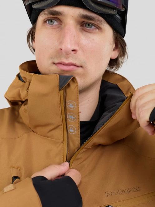 Fundango Telluride Ski Jacket férfi síkabát barna színben 10