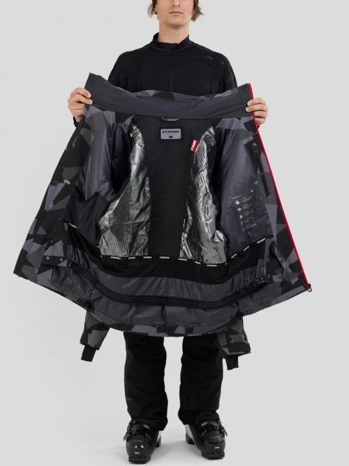 Fundango Telluride Ski Jacket férfi síkabát szürke színben 5